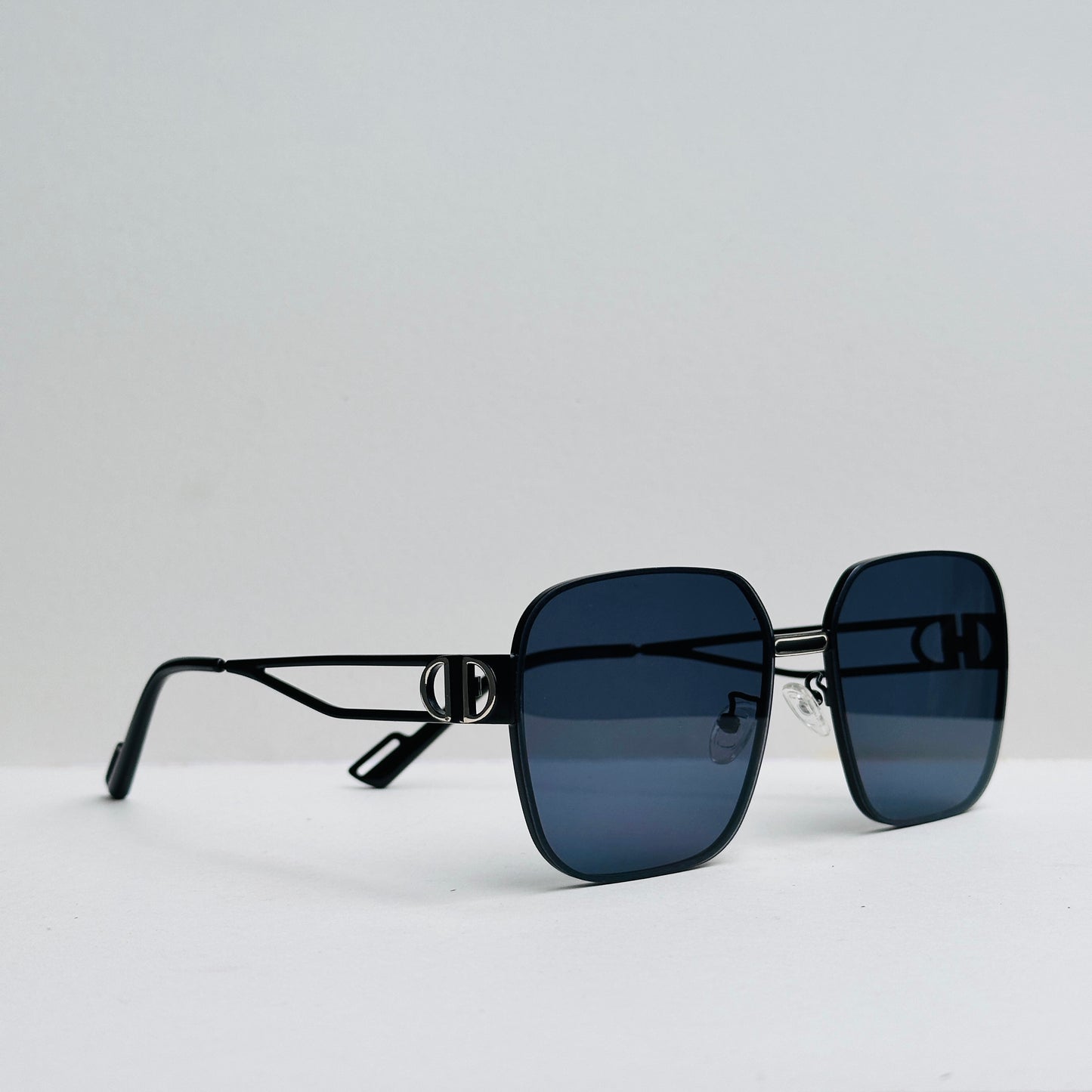 Celine Square Matte Black Sunglasses