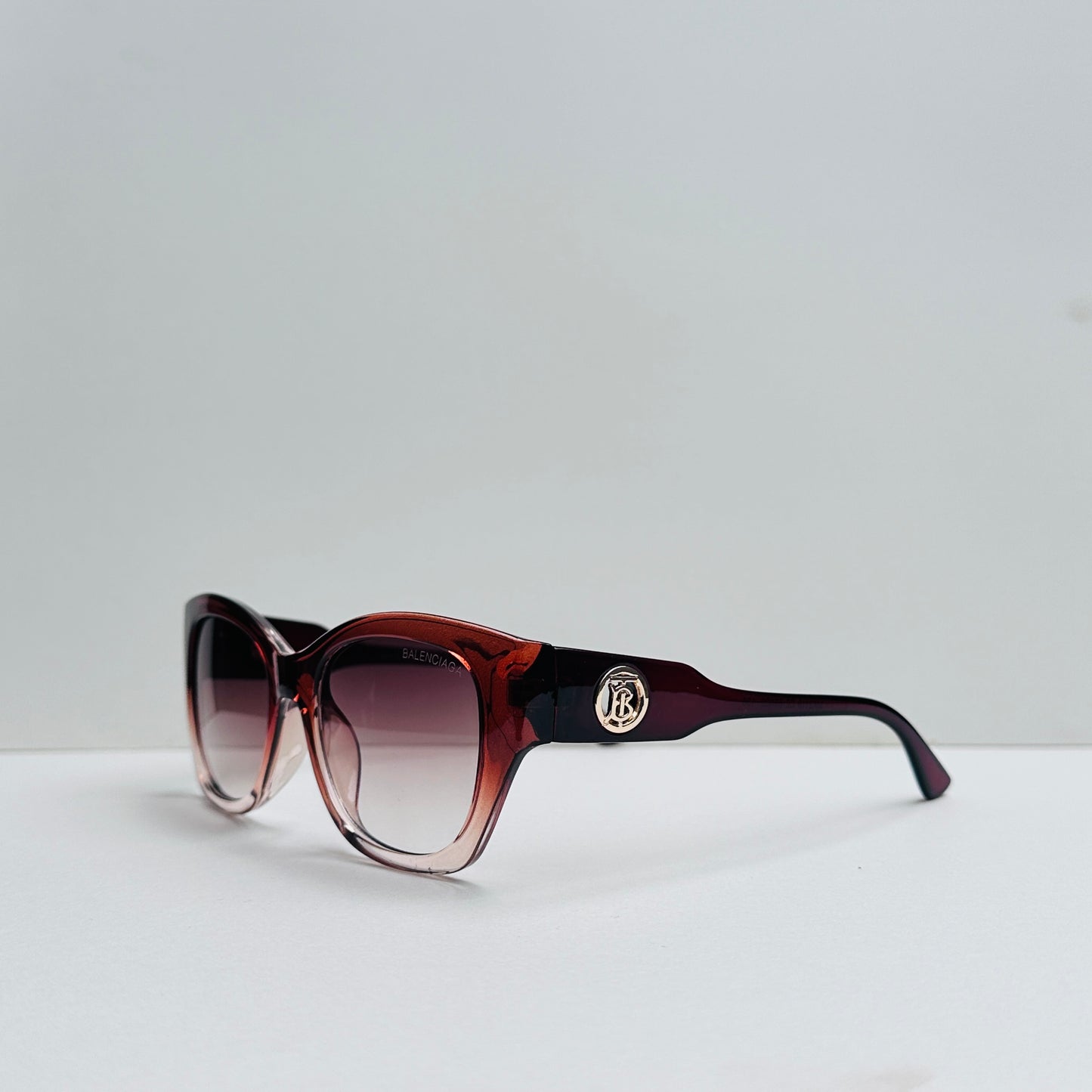 TomHardee Cat-Eye Double Shade Sunglasses