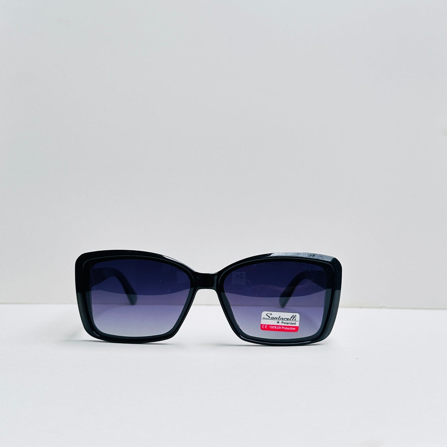CELINE Rectangular Black Double Shaded Sunglasses