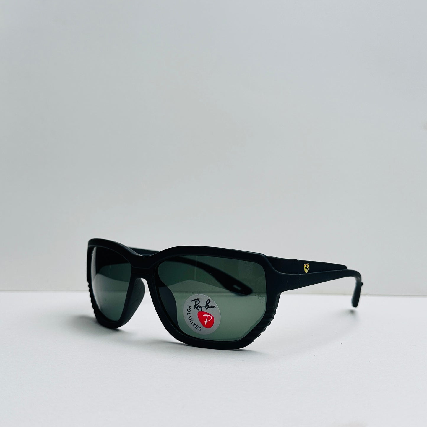 Ray-Ban x Ferrari Black Biker Sunglasses