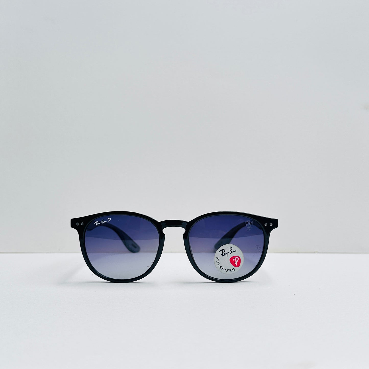 Ray-Ban × Ferrari Black Sunglasses
