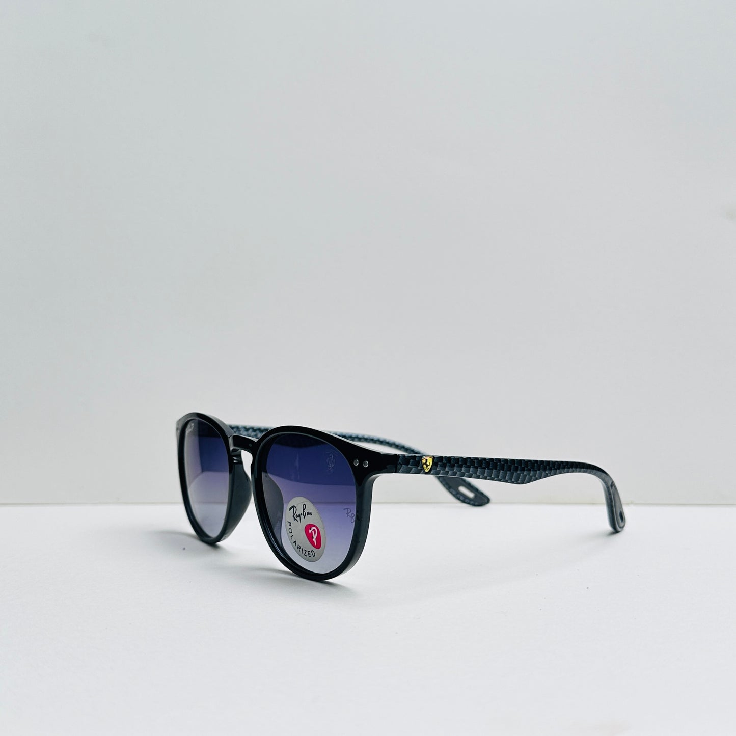 Ray-Ban × Ferrari Black Sunglasses