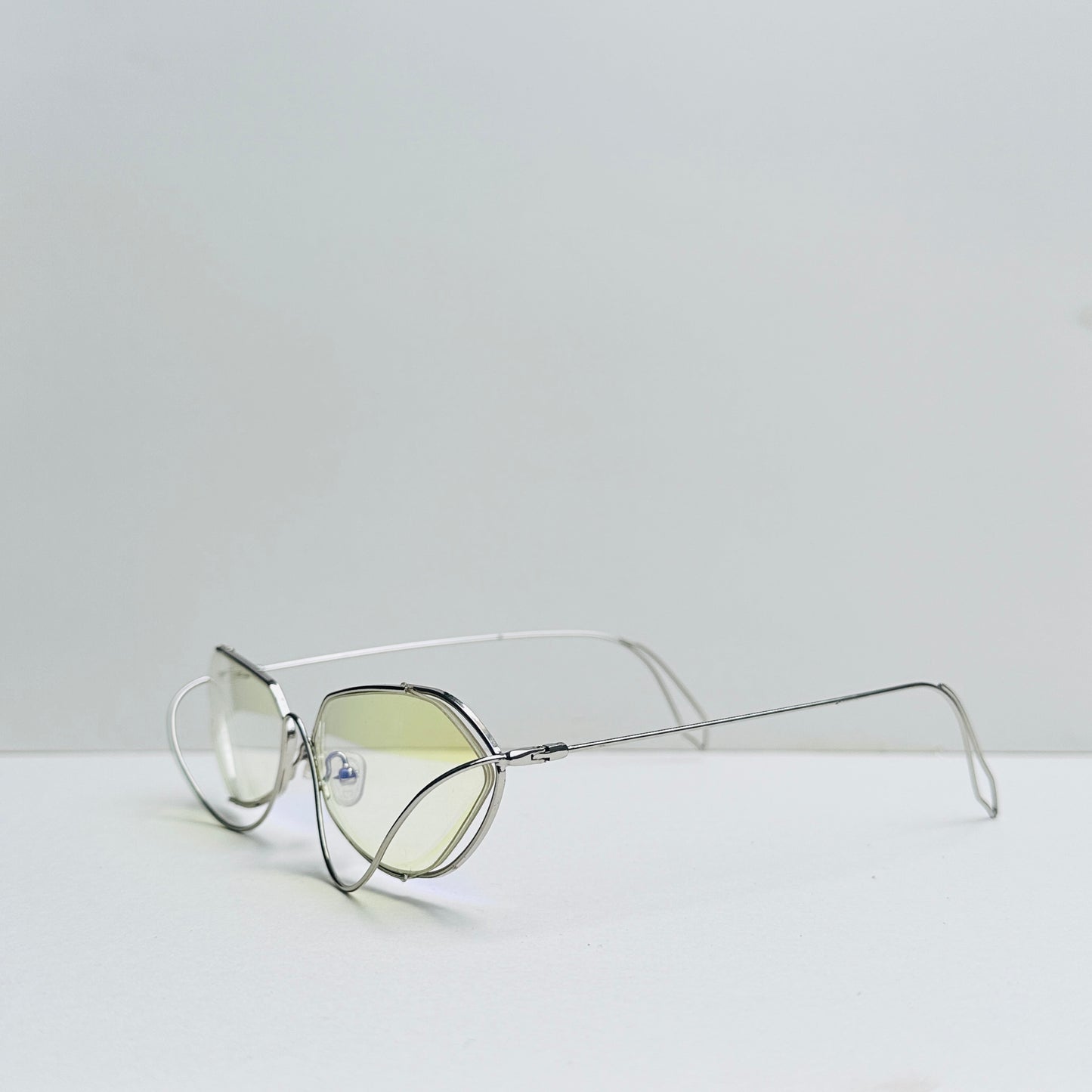 TomHardee yellow Metallic Sunglasses