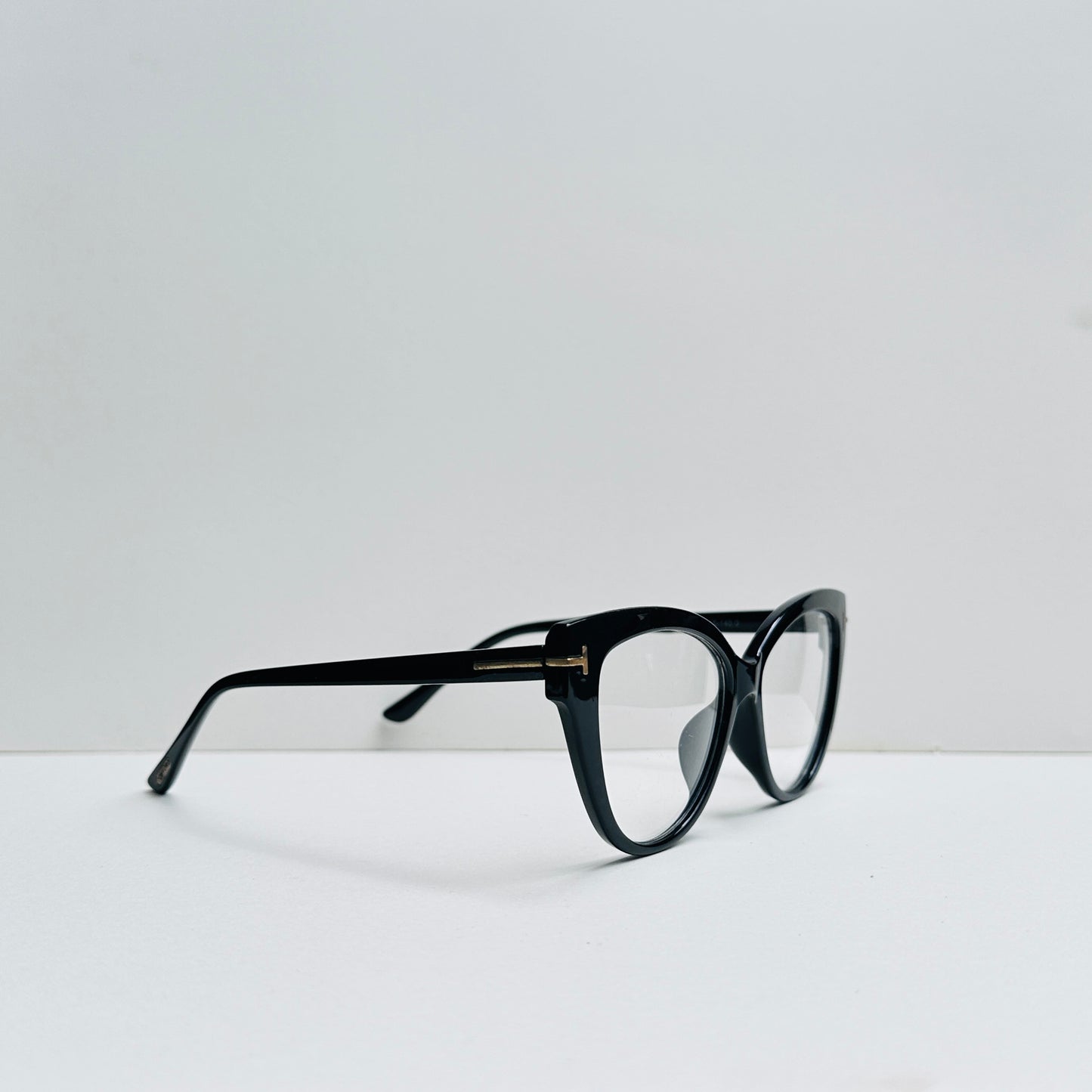 TomFord Black Cat-Eye Glasses
