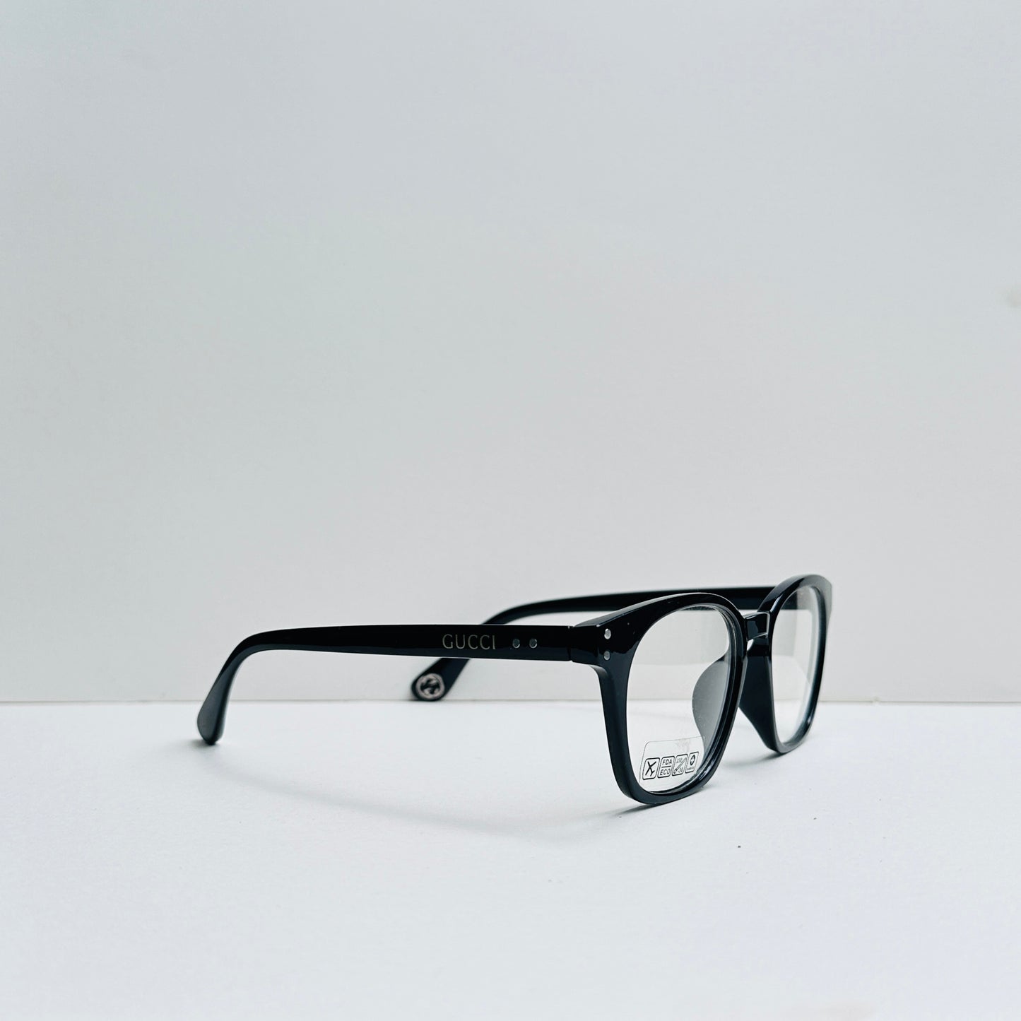 Gucci Black Oval Glasses
