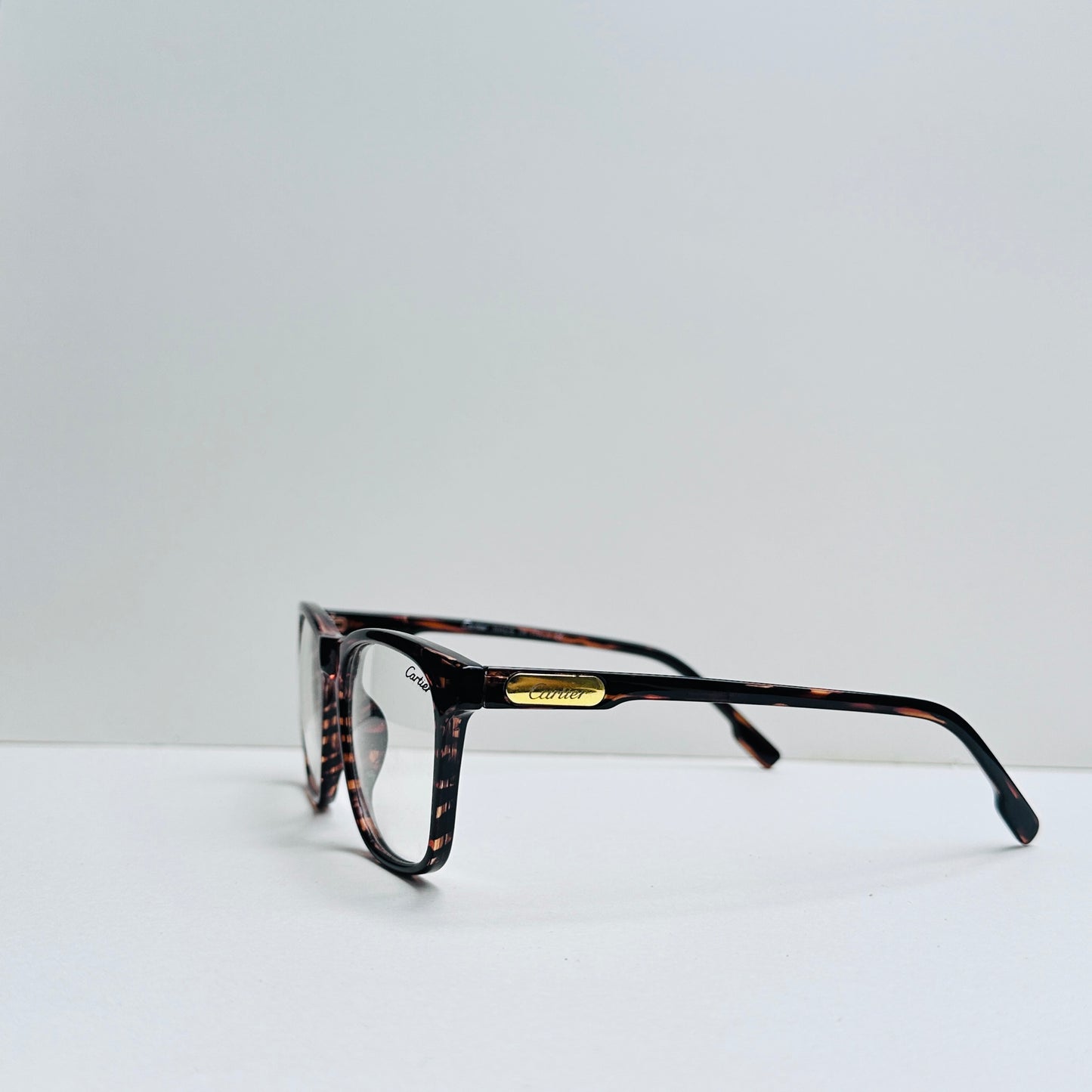 Cartier Brown Square Glasses