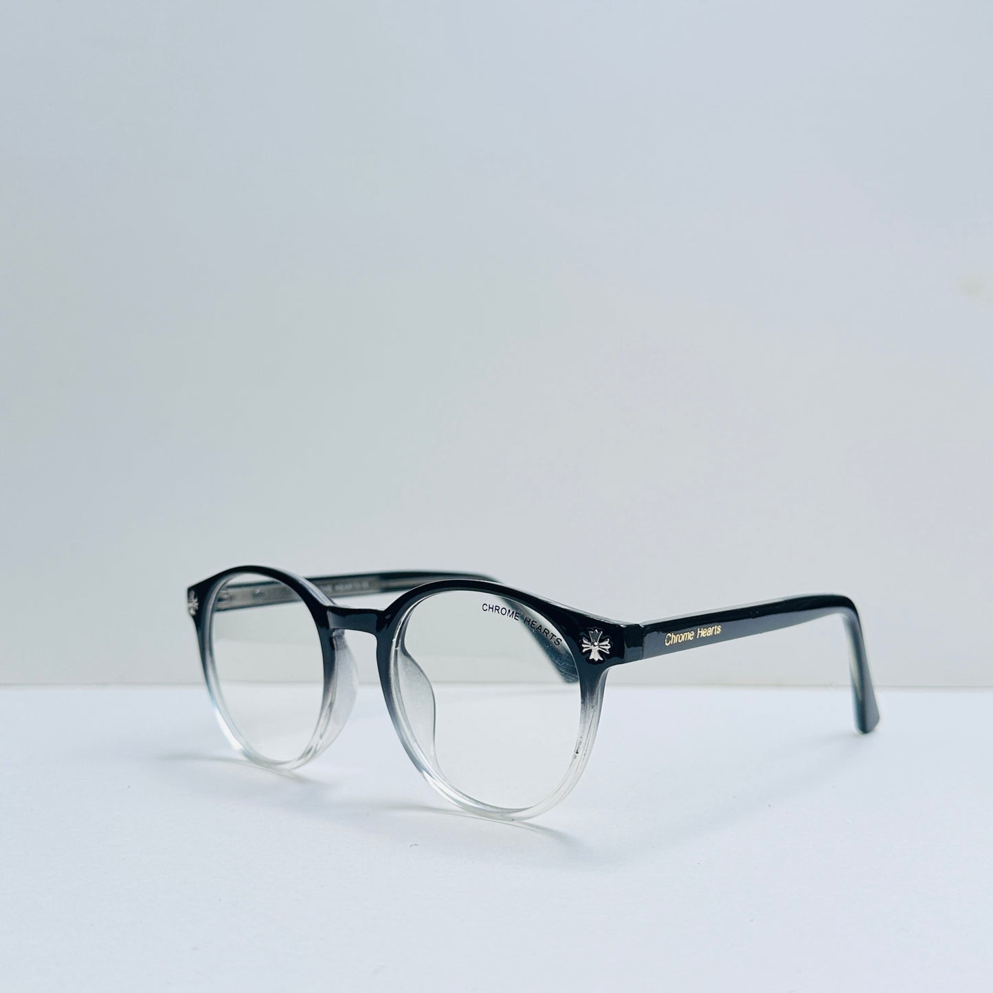 Chrome Hearts Oval Double Shaded Glasses