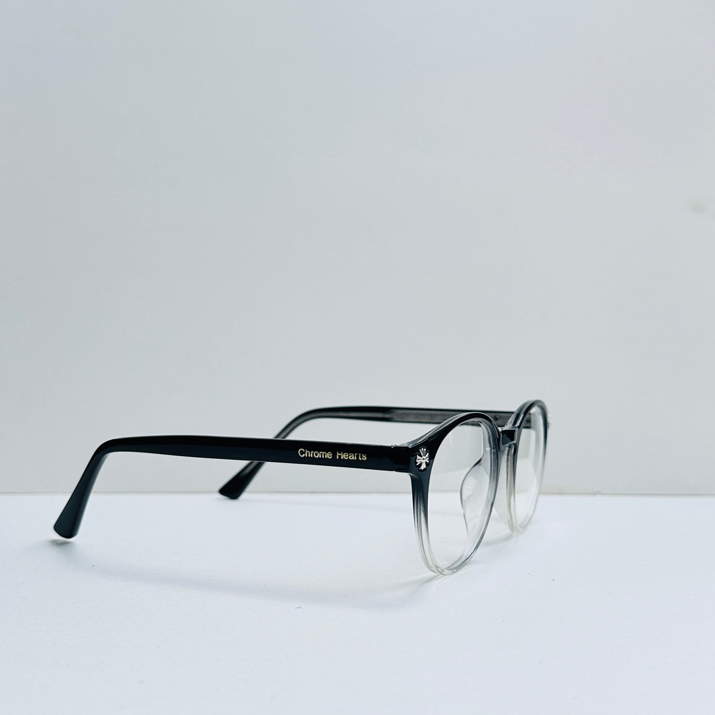 Chrome Hearts Oval Double Shaded Glasses