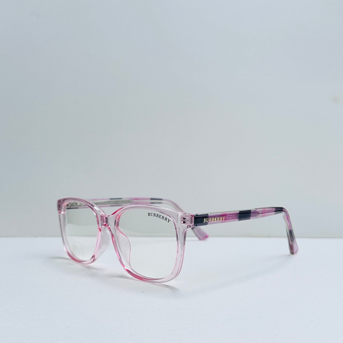 Burberry Pink Transparent Glasses
