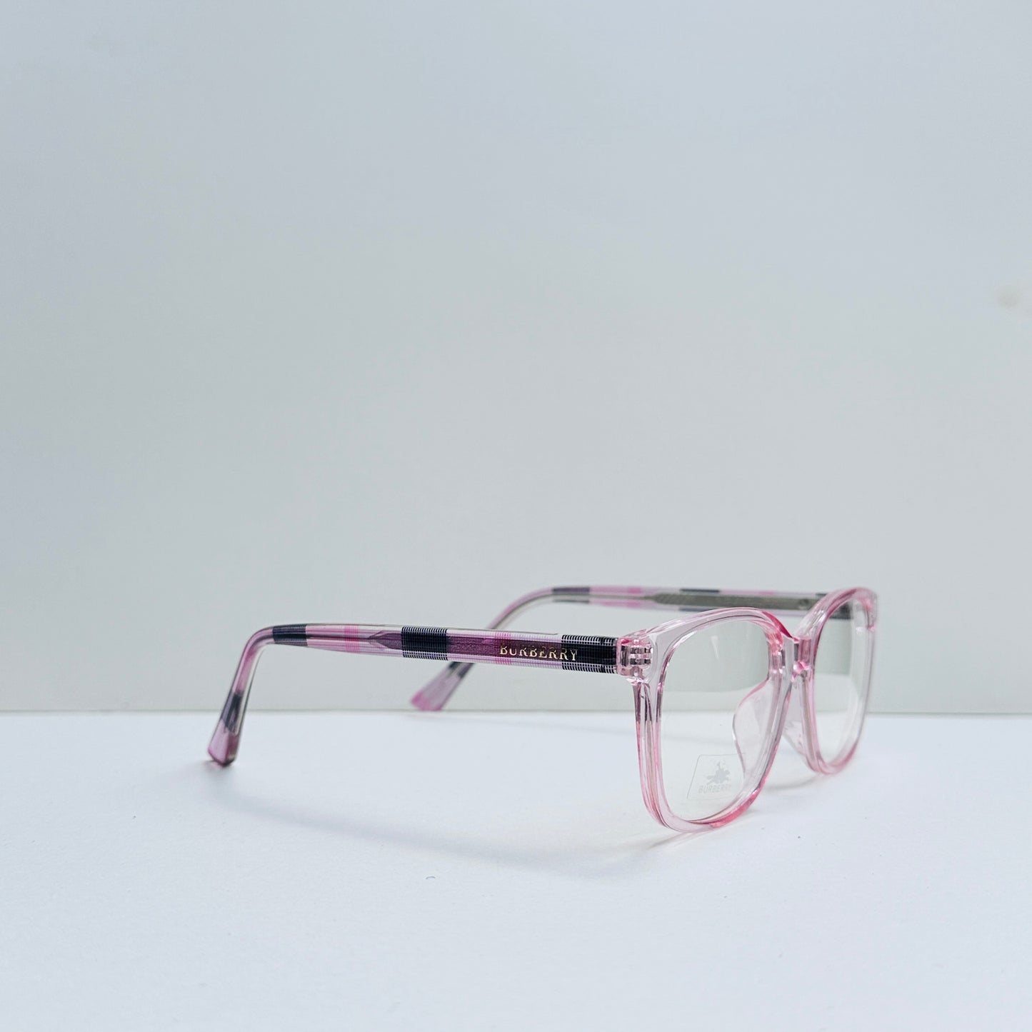 Burberry Pink Transparent Glasses