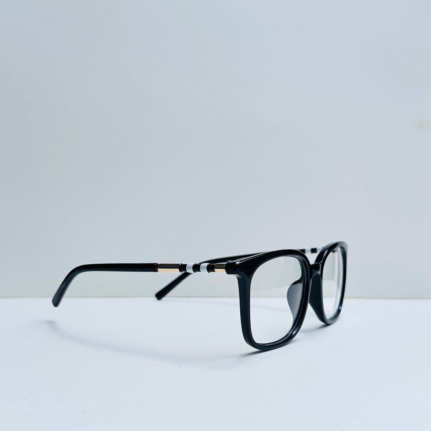 Burberry Black Oval Glasses