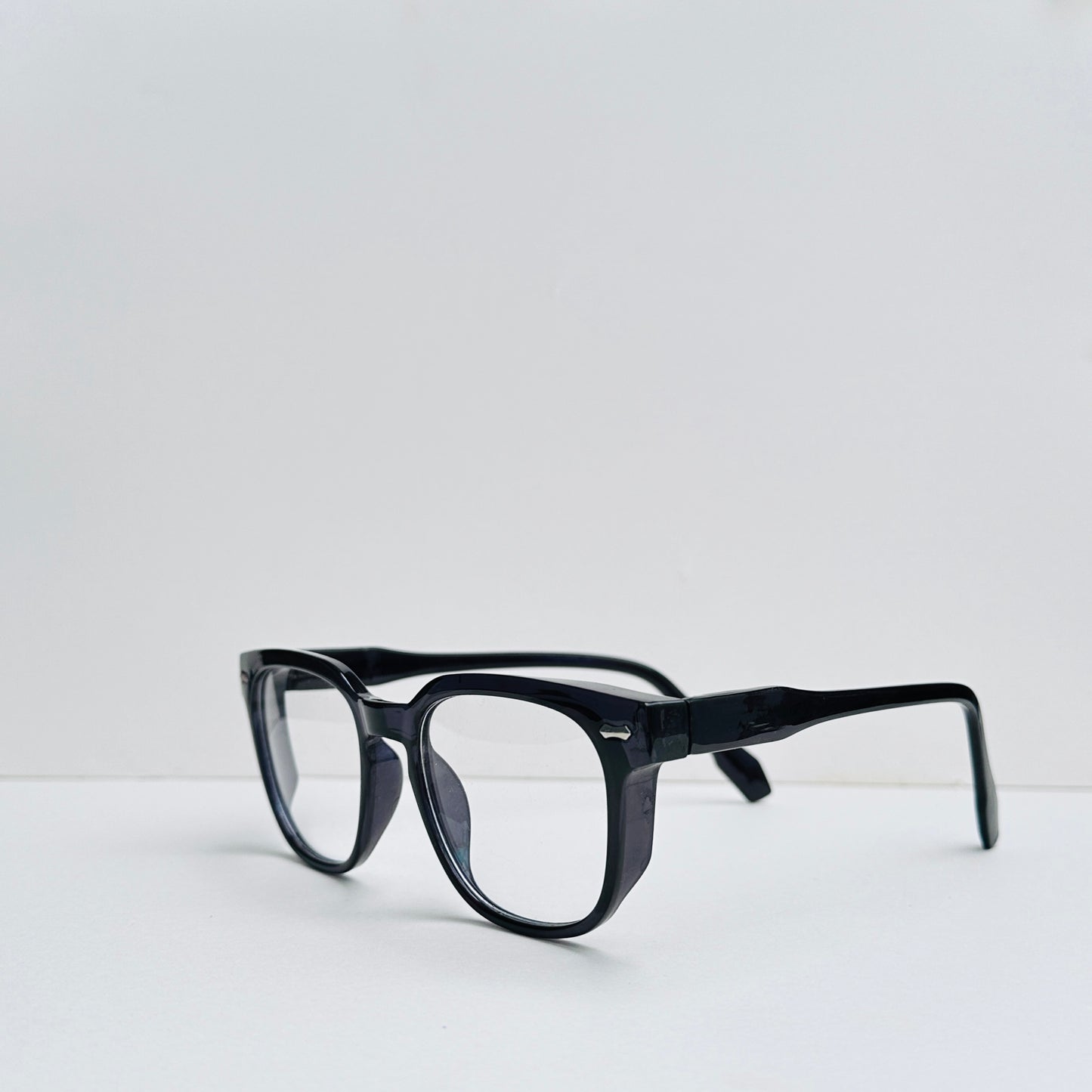 TomHardee Black Rectangular Glasses