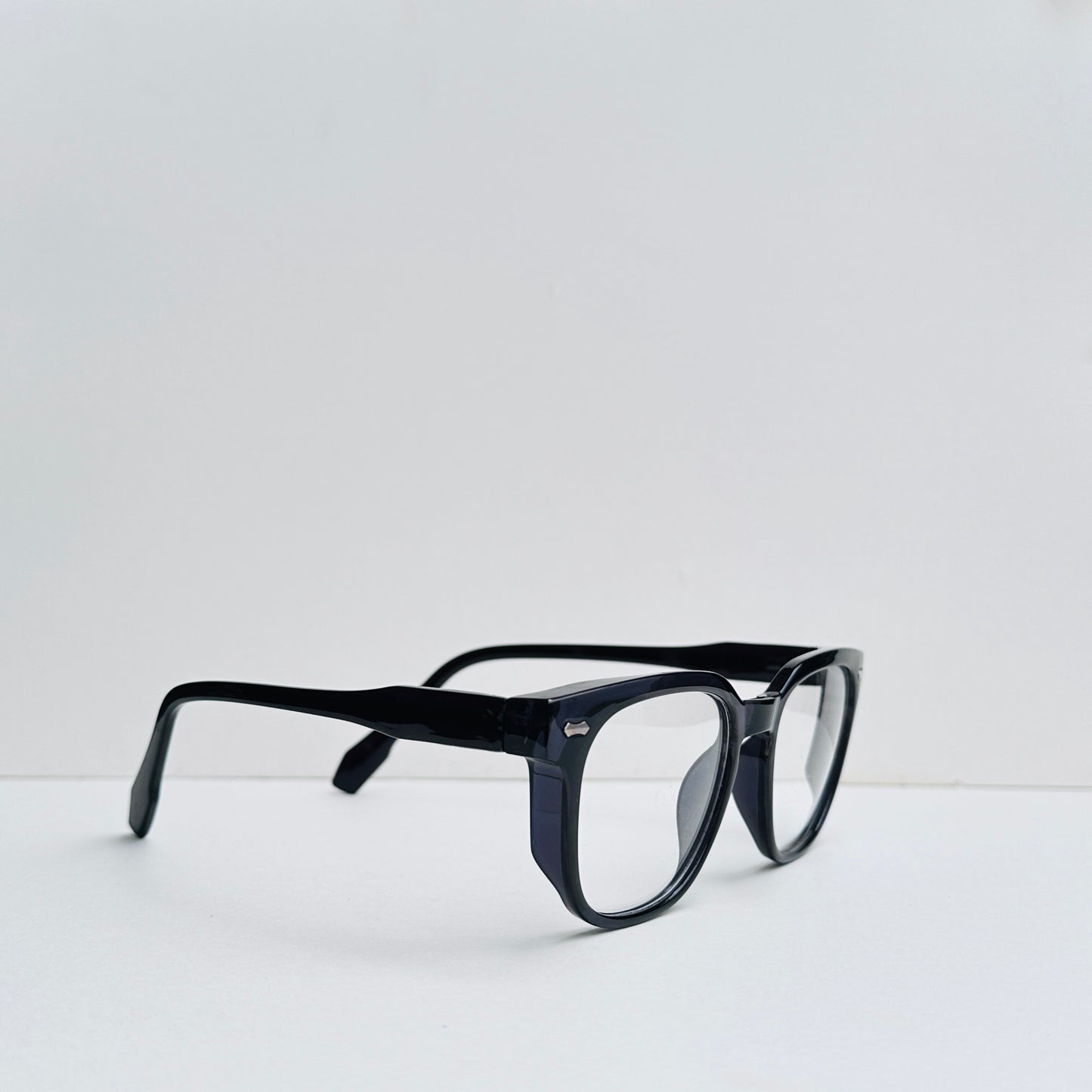 TomHardee Black Rectangular Glasses