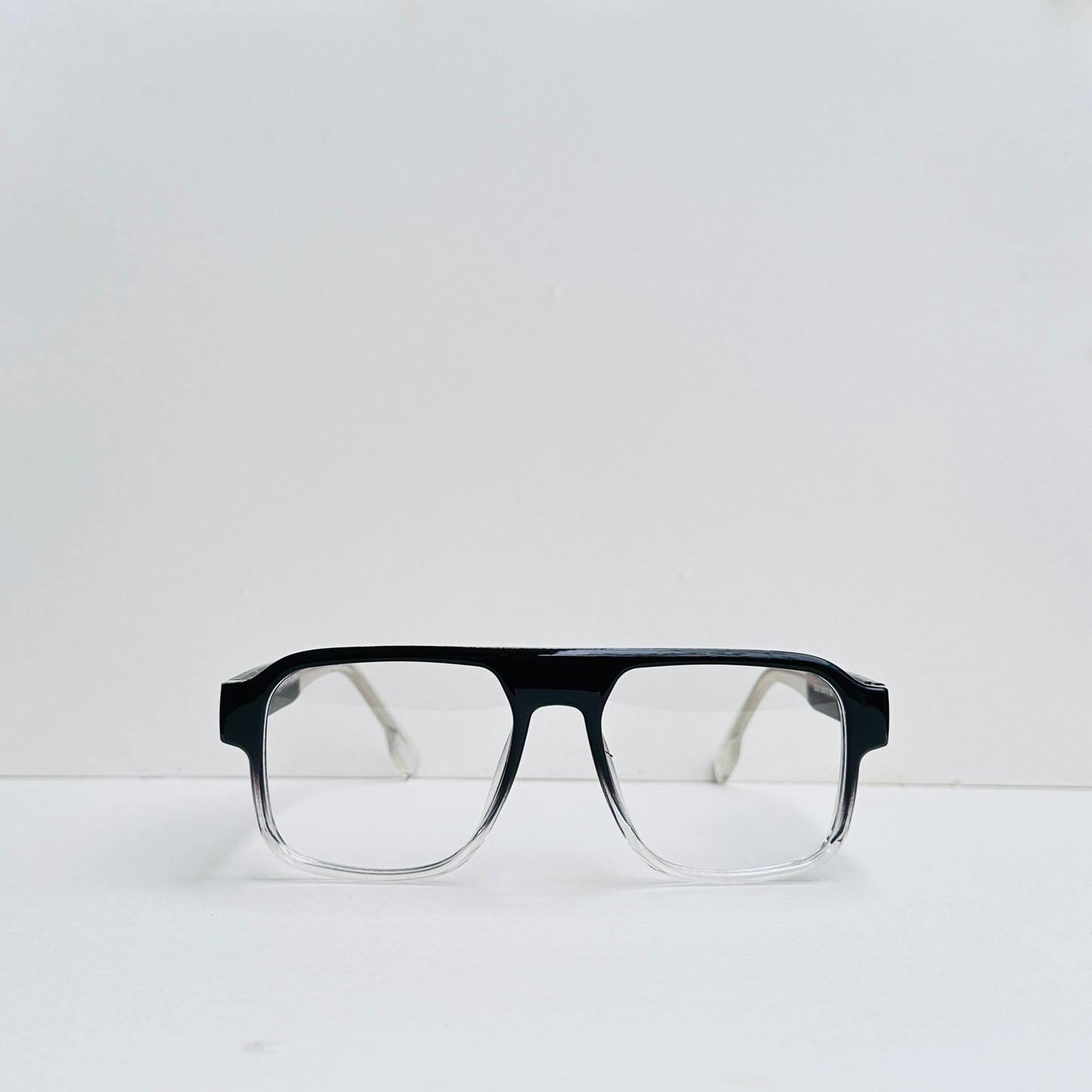 TomHardee Rectangular Dual Shaded Largest Standard Glasses
