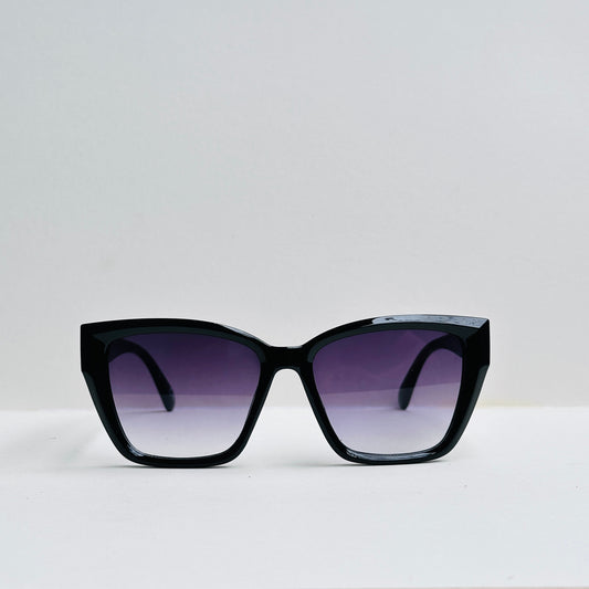 Chanel Cat-Eye Judd Black Sunglasses