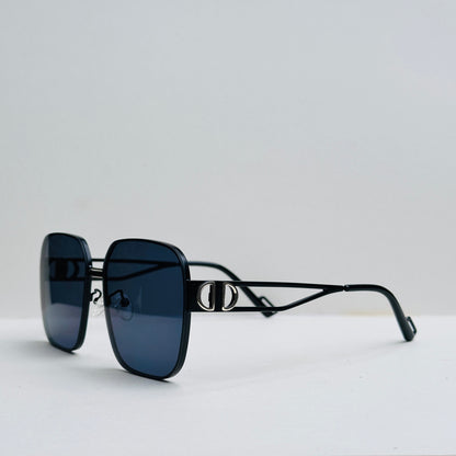 Celine Square Matte Black Sunglasses