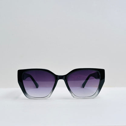 TomHardee Rectangular Black Double-Shaded Sunglasses