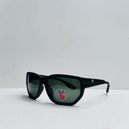 Ray-Ban x Ferrari Black Biker Sunglasses