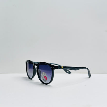 Ray-Ban × Ferrari Black Sunglasses