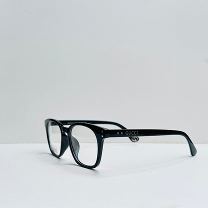 Gucci Black Oval Glasses