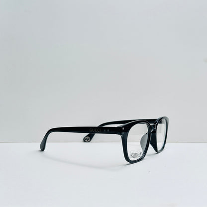 Gucci Black Oval Glasses