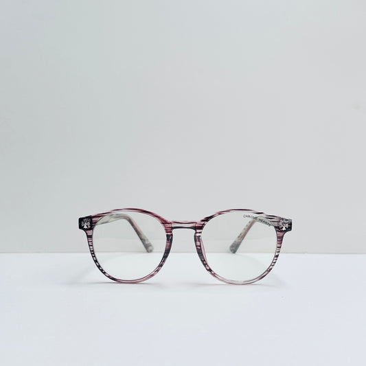Chrome Hearts Oval Glasses