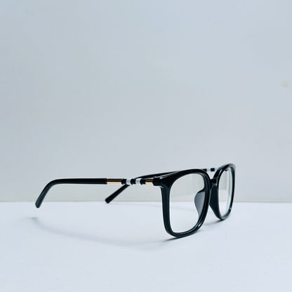 Burberry Black Oval Glasses