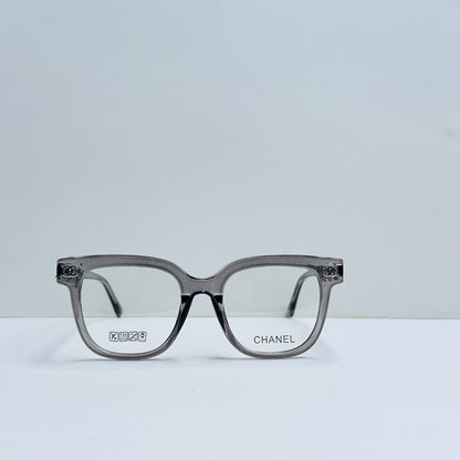 Chanel Transparent Grey with Stone-Crafted Temples