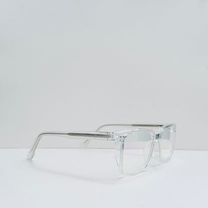 TomHardee White Transparent Glasses