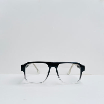 TomHardee Rectangular Dual Shaded Largest Standard Glasses