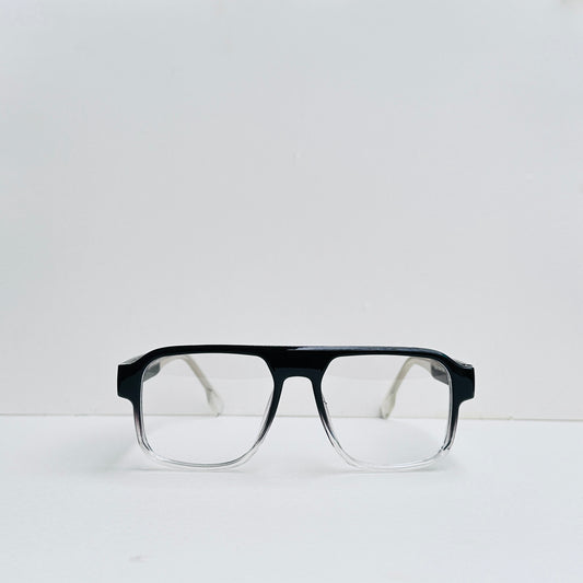 TomHardee Rectangular Dual Shaded Largest Standard Glasses