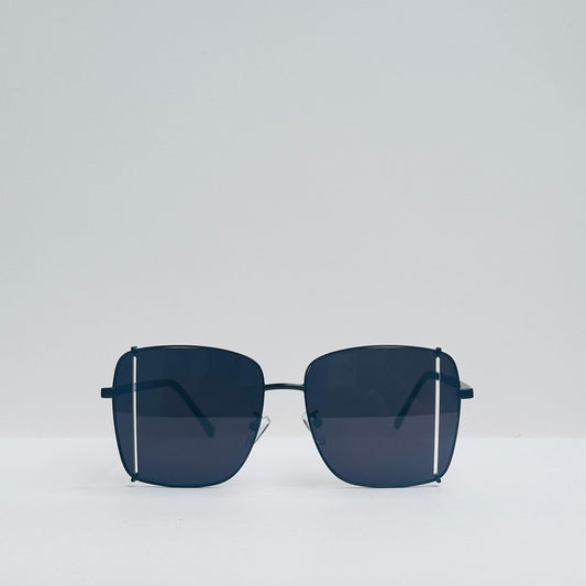 Tomhardee oversized rimless shades flat-top square sunglasses