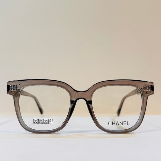 Chanel Rectangular Transparent Grey