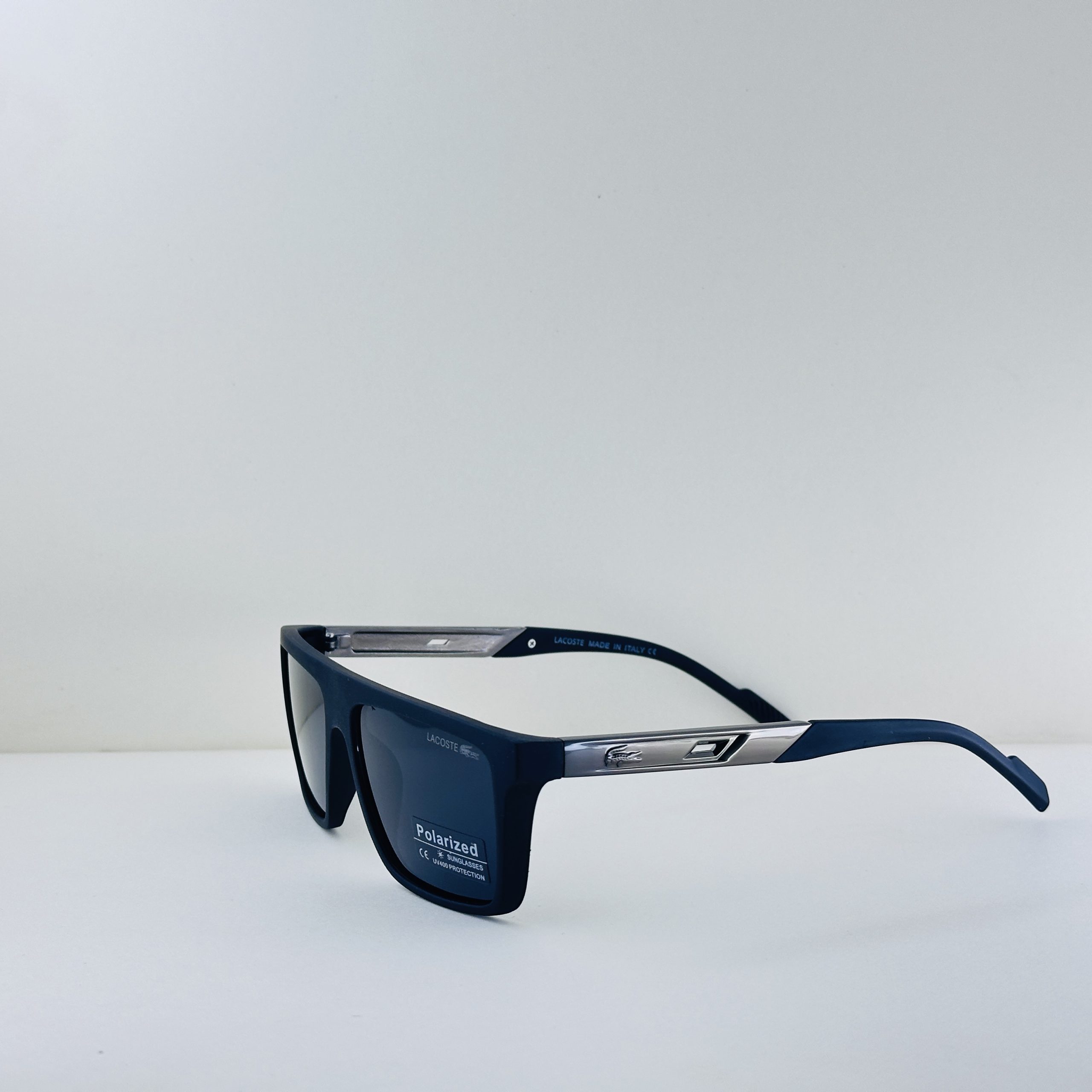 Cartier Santos Edition Square Sunglasses – Matte Black & Silver - Image 2