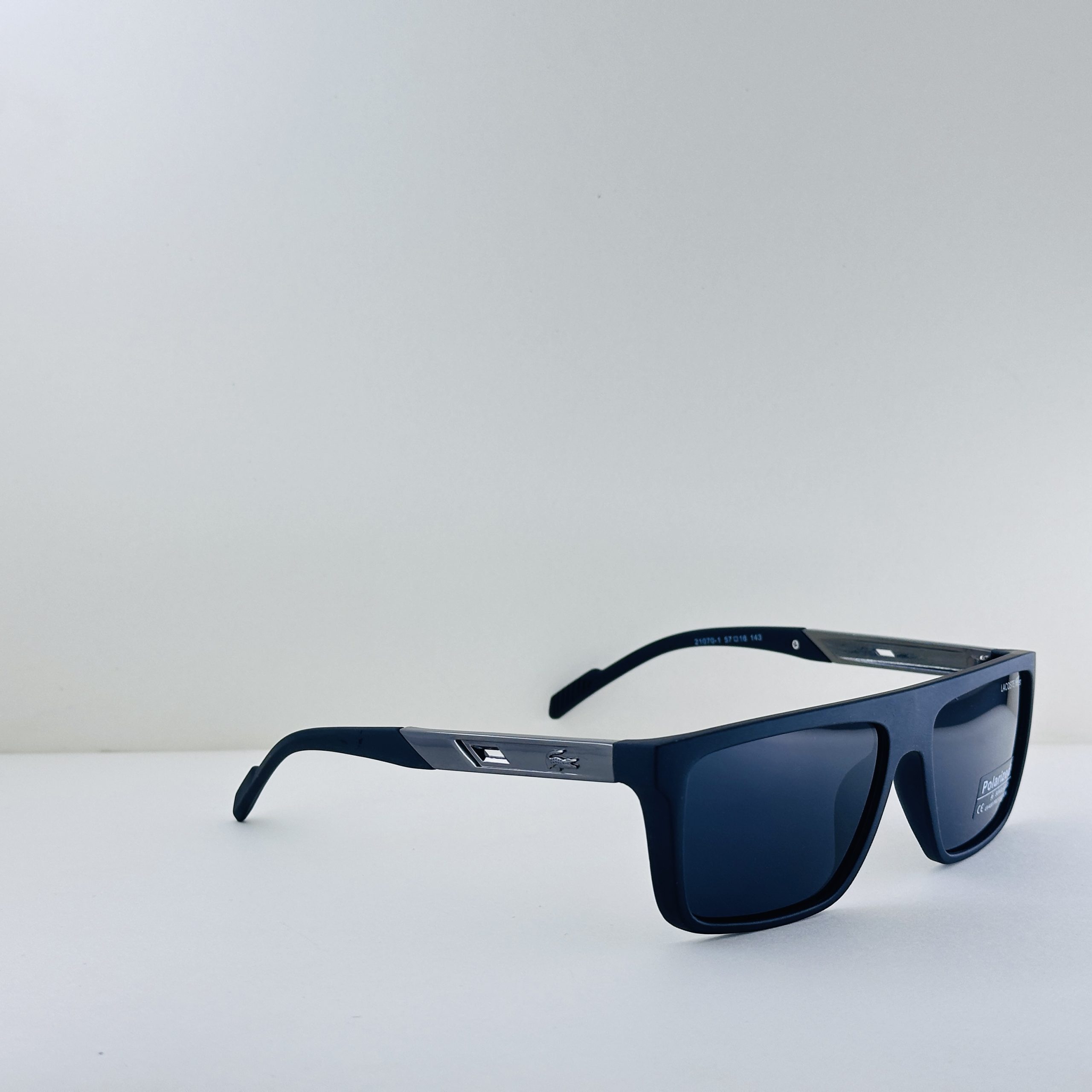 Cartier Santos Edition Square Sunglasses – Matte Black & Silver - Image 3