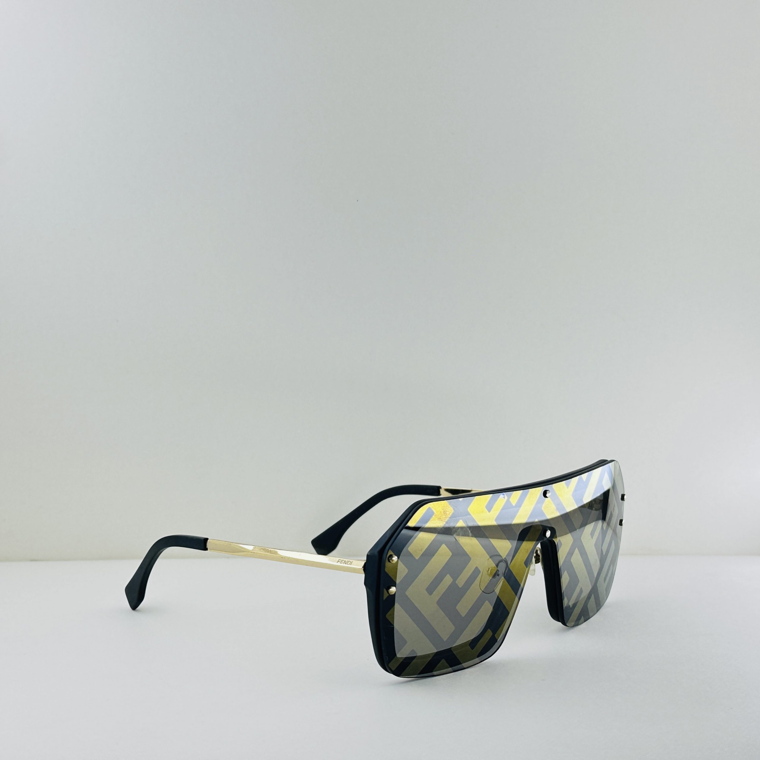Cartier Santos Octagon – Matte Navy & Silver Polarized Sunglasses - Image 2