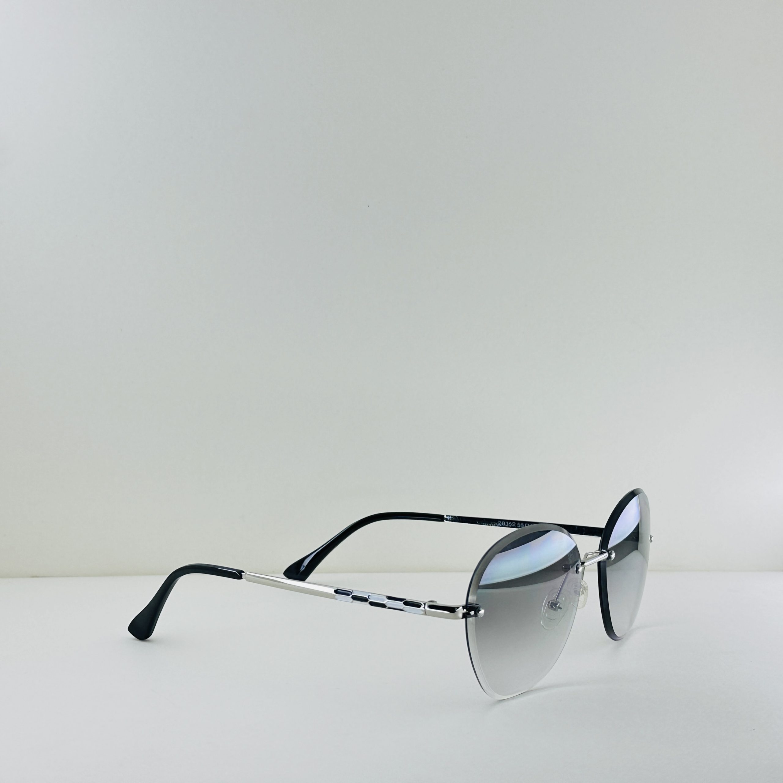 Cartier Santos Octagon Heritage – Matte Black & Silver Polarized - Image 3