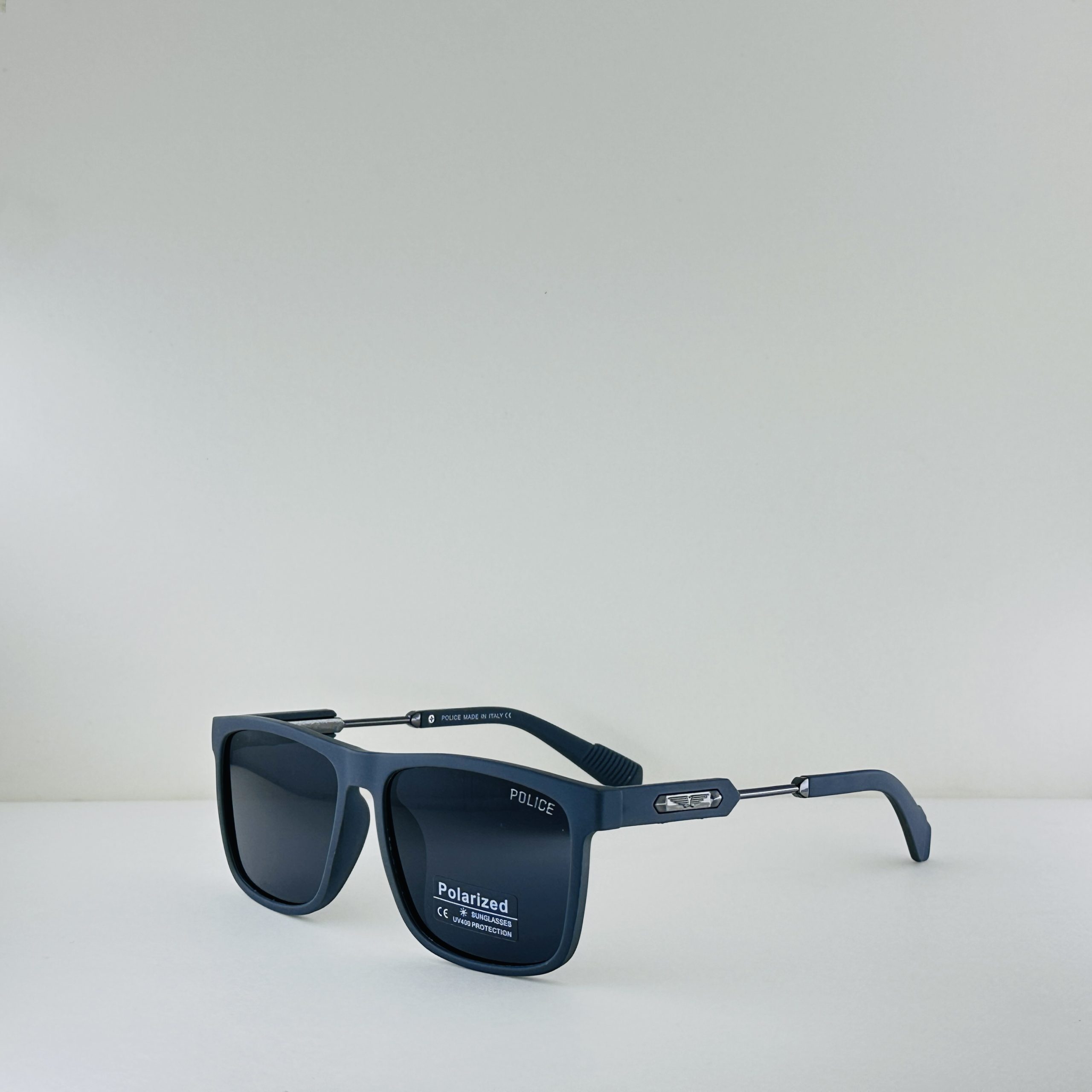 Police Urban Stealth – Matte Navy Tactical Square Sunglasses - Image 2