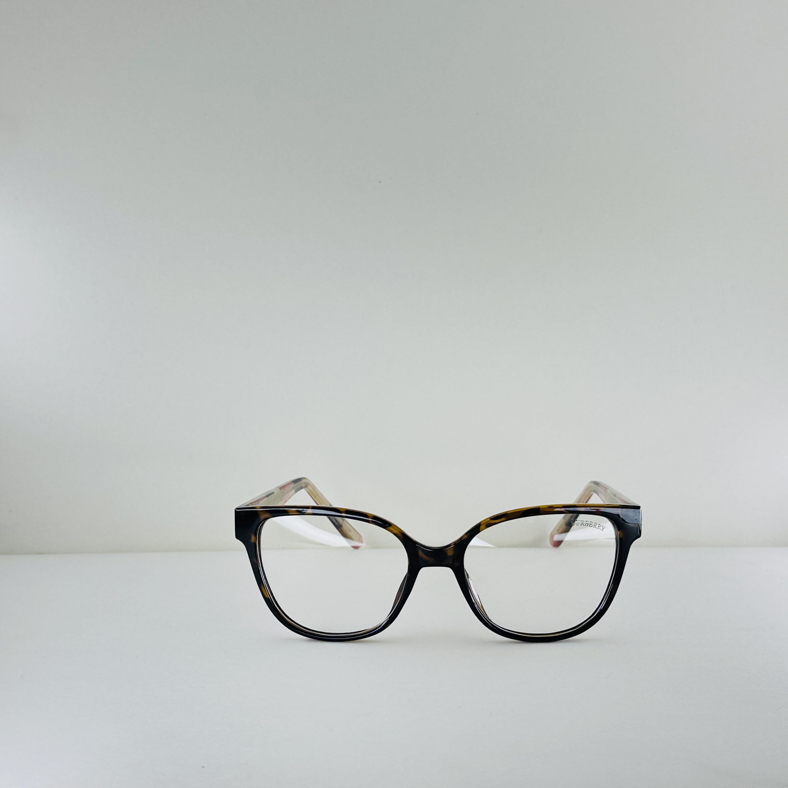Burberry Heritage Check Butterfly Frames – Dark Havana