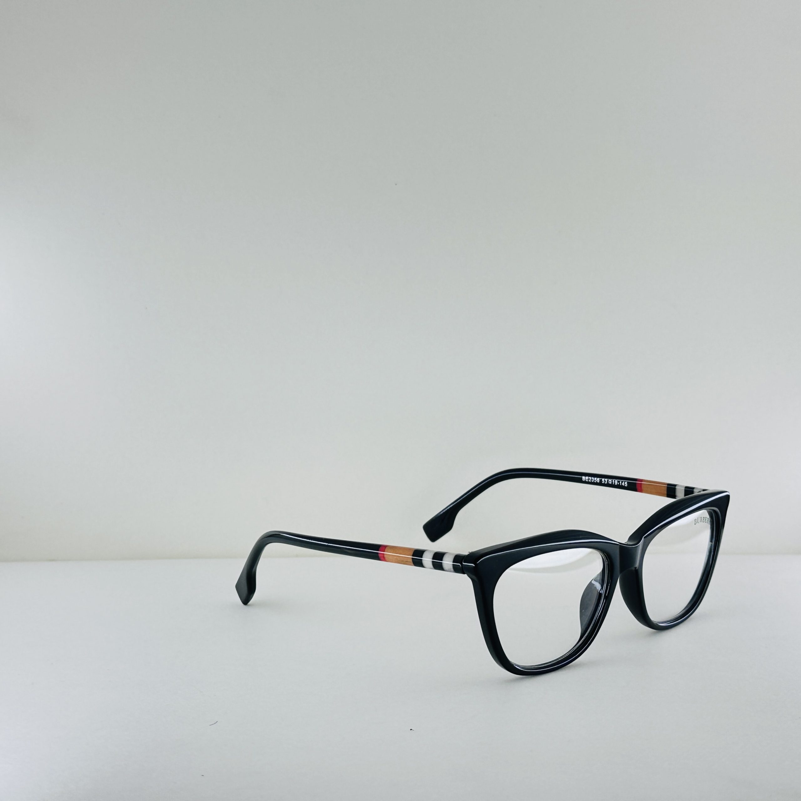 Versace Medusa Biggie Rectangular Frames – Translucent Baby Blue - Image 3