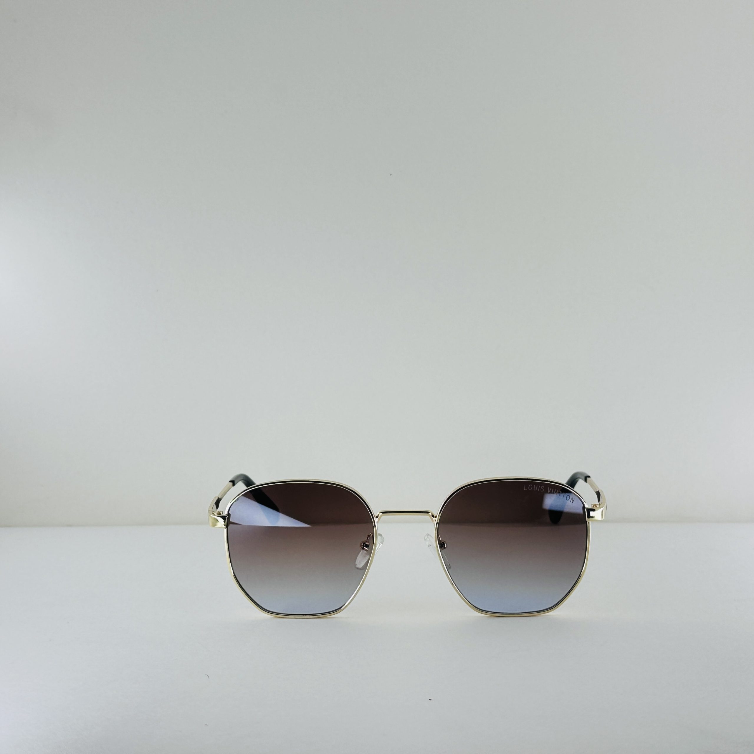 Louis Vuitton – Gold-Tone Hexagonal Gradient Sunglasses